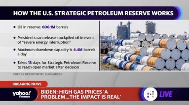 Biden releases 50 million barrels of oil from Strategic Petroleum Reserve ahead of holiday season