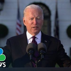 Biden: Bipartisan Infrastructure Bill Will Help 'Rebuild America'