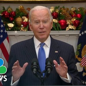 Biden: Omicron Variant Is 'Cause For Concern, Not A Cause For Panic'