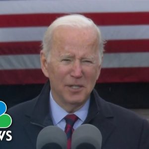 Biden Touts Infrastructure Law In New Hampshire