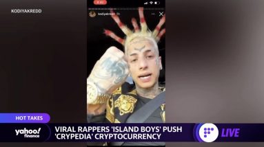 Viral rappers 'Island boys' push cryptocurrency 'Cryptpedia,' raising concern about regulation