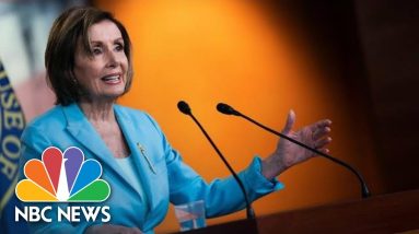 LIVE: Speaker Pelosi Holds Briefing After House Passes Build Back Better Act | NBC News