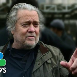 Former Trump Adviser Steve Bannon Surrenders To FBI