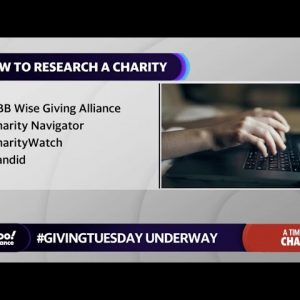 Giving Tuesday: How to research a charity and avoid being scammed