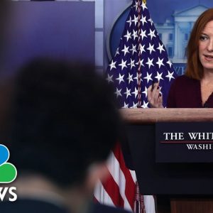 LIVE: White House Holds Press Briefing | NBC News