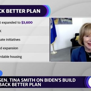 Senator Tina Smith (D-MN) talks Build Back Better plan, inflation, the Fed, and the debt ceiling