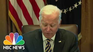 Biden Insists Infrastructure Spending Bill Will Help Ease Inflation Crisis