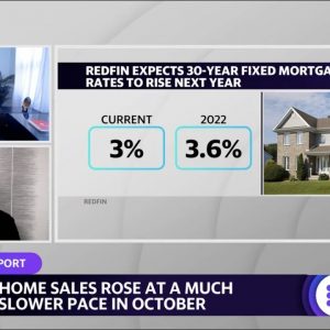 Real estate market is 'in for a slowdown' when mortgage rates start to rise, Redfin chief economist