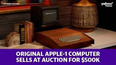 Original Apple-1 Computer Sells at Auction for $500K