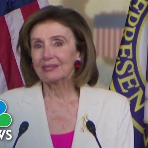 Pelosi: Build Back Better Act Was Passed 'For The People'