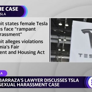 Plaintiff's lawyer explains Tesla sexual harassment lawsuit