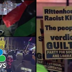 Protests Across The U.S. Over Kyle Rittenhouse Trial Verdict