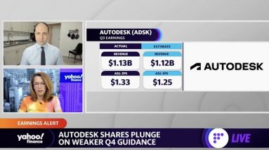 Autodesk shares plunge after weak earnings beat, Faraday Future dips amid securities investigation