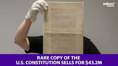 Rare copy of the U.S. Constitution sells for $43.2M