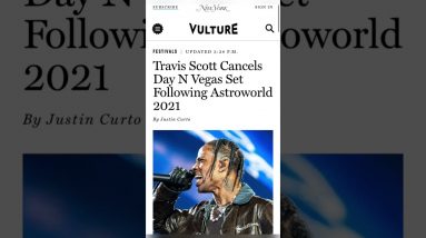 Travis Scott’s Astroworld Festival Ends in Tragedy | What’s Trending in Seconds | #shorts