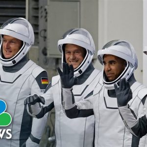 SpaceX launches Crew-3 mission to ISS | NBC News