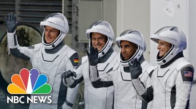 SpaceX launches Crew-3 mission to ISS | NBC News