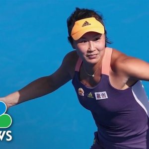 Tennis Stars React To Chinese Tennis Player's Disappearance