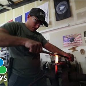 Virginia Nonprofit Helps Veterans Find Community Through Blacksmithing