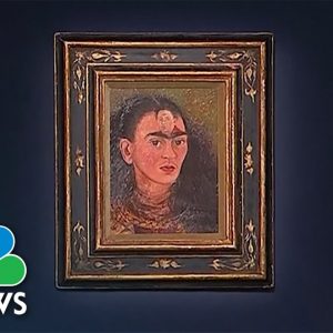 WATCH: Frida Kahlo Self-Portrait Sells For $34.9 Million At Auction