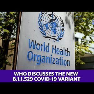 World Health Organization discusses the new B.1.1.529 COVID-19 variant