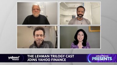 Stars of 'The Lehman Trilogy' discuss the Broadway play about the rise and fall of Lehman Brothers