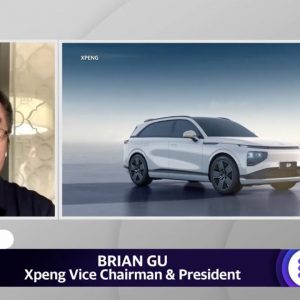 There is ‘very strong momentum’ for electrics vehicles in China, XPeng president says