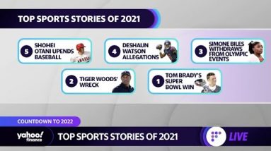 Tom Brady’s Super Bowl win, Simone Biles’s Olympic withdrawal, and other top sports stories of 2021