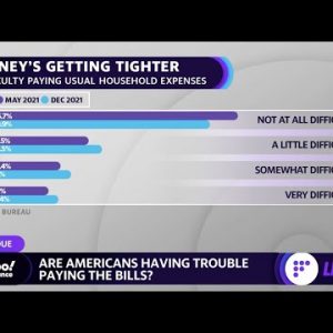 Americans are having more trouble paying their bills