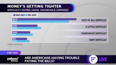 Americans are having more trouble paying their bills