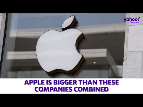 Apple is bigger than these companies combined