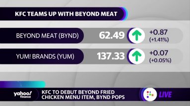 Beyond Meat stock pops ahead of new KFC menu item