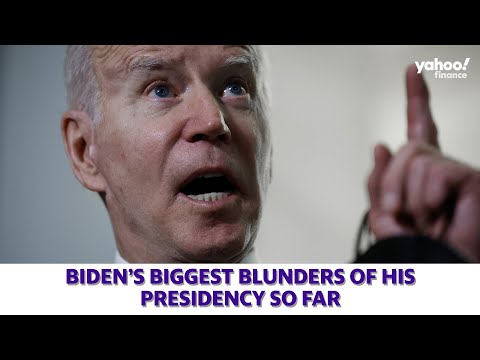 Biden's biggest blunders in his presidency so far