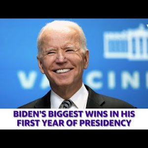 Biden's biggest wins in his first year of presidency