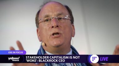 BlackRock CEO defends stakeholder capitalism, carbon transition