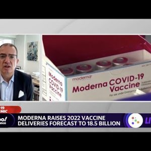 Moderna CEO talks Omicron booster shots, 2022 COVID-19 vaccine sales forecasts, global vaccination