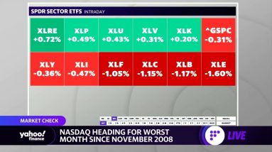 Market check: Stocks open lower, Nasdaq falls further into correction territory