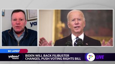 D.C. latest: Biden's voting rights push in Atlanta