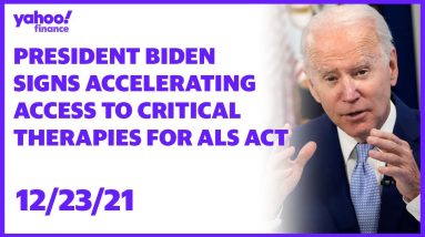 President Biden signs Accelerating Access to Critical Therapies for ALS Act