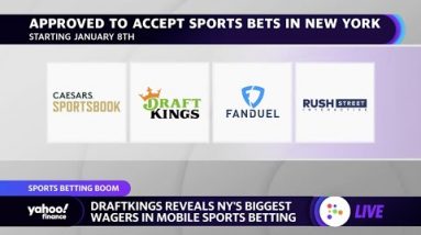 New York sports betting booms as the state opens mobile gambling market