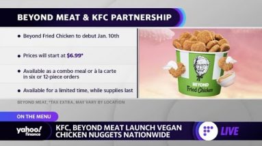 KFC and Beyond Meat executives detail the launch of vegan fried chicken