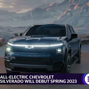 GM unveils the new electric Chevy Silverado