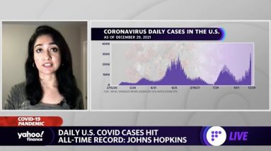 Daily U.S. COVID-19 cases hit all-time record, CDC estimates 59% are Omicron