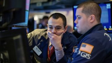 Market check: Stocks lower as traders await Fed's decision