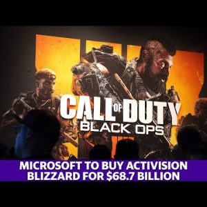 Microsoft to buy Activision Blizzard for $68.7 billion