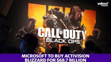 Microsoft to buy Activision Blizzard for $68.7 billion