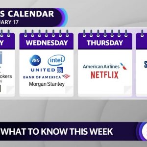 Netflix, American Airlines, Morgan Stanley: Earnings to watch this week