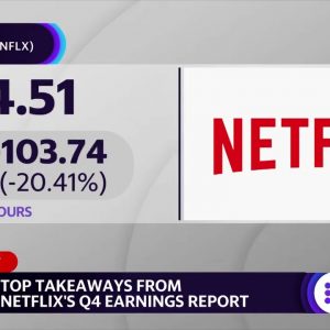 Netflix subscriber growth slows, stock drops