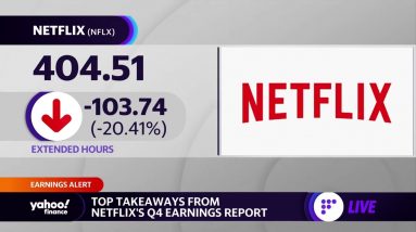 Netflix subscriber growth slows, stock drops