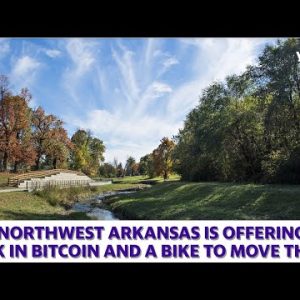 Northwest Arkansas is offering $10K in bitcoin and a bike to move there